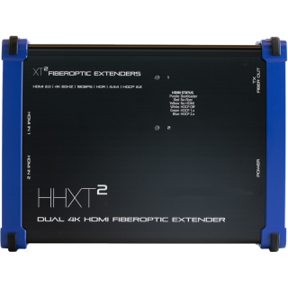 HHXT²-RX Dual HDMI 4K60Hz Fiber Optic Extender Multimode Receiver