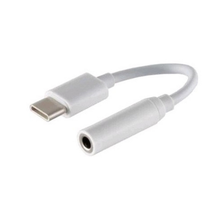 Adaptateur USB-C vers Jack 3,5mm Analogique, Blanc