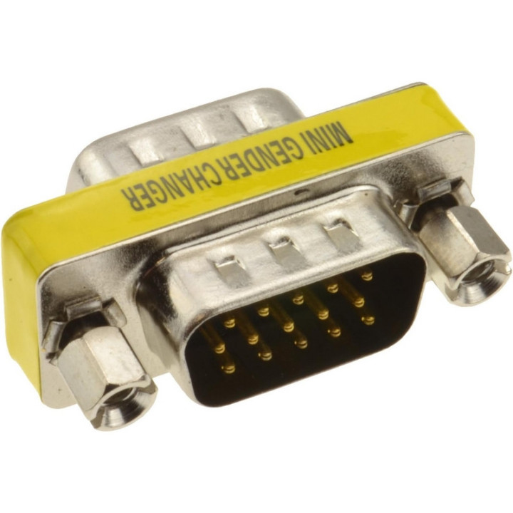 Coupleur  VGA HD15 mâle/mâle