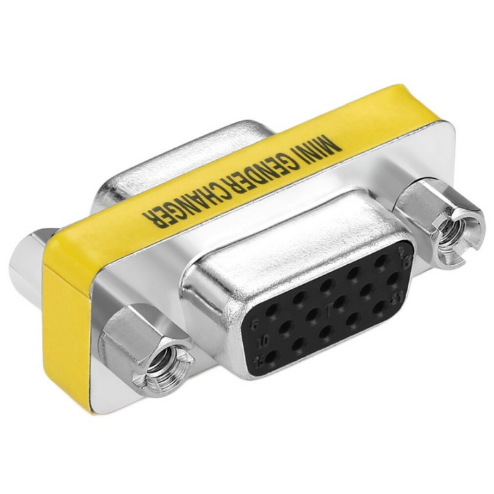 Coupleur  VGA HD15 femelle/femelle