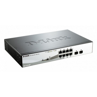 D-Link DGS-1210-08P/E -Switch 8 x 10/100/1000 (PoE) + 2 x Gigabit SFP