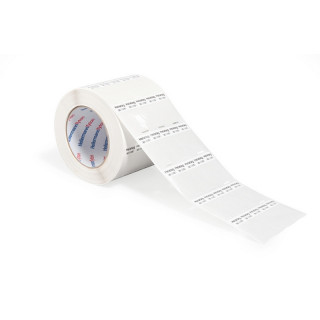 2500 étiquettes auto-protégées pour TT-TAG9TD3 larg. 25.4mm H 19.1mm
