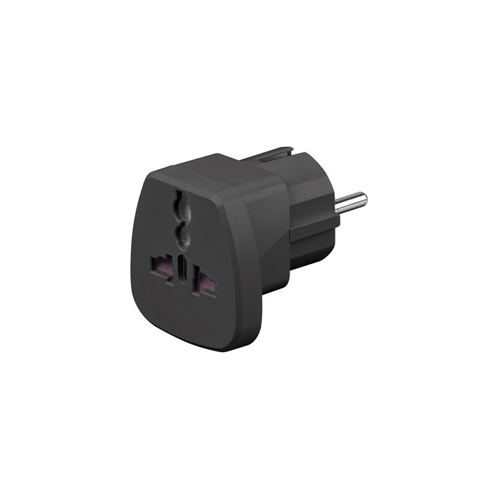 Adaptateur secteur international (UK-USA-ITALIE) pour réseau Français