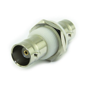 Traversée de panneau BNC F/F isolée 75 ohms