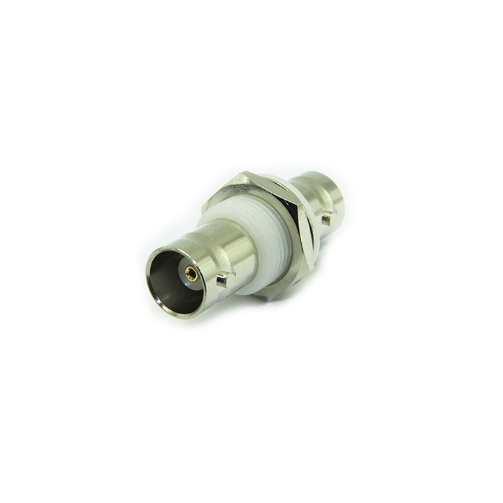 Traversée de panneau BNC F/F isolée 75 ohms