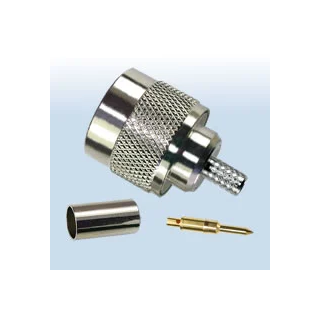 Fiche N mâle 50 ohms à sertir pour câble LMR/MRC/LBC 240