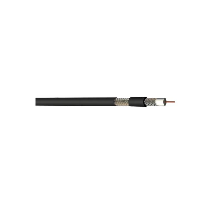 UHD08370ULTRA Câble 75 Ohms 12Gb/s à30m PUR noir Ø6.15mm (mini 50m)