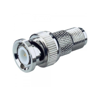 Adaptateur BNC mâle / fiche F femelle