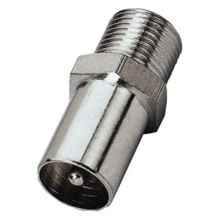 Adaptateur fiche F femelle - TV mâle