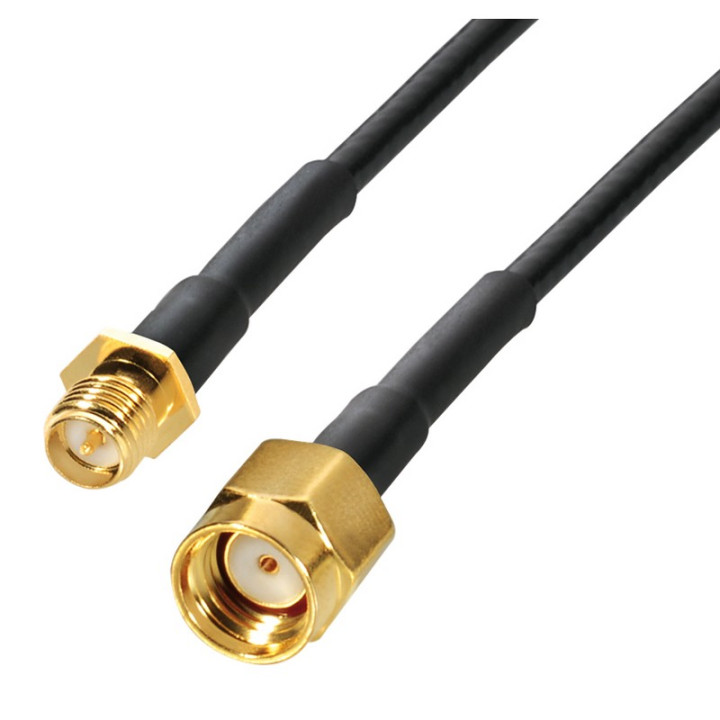 Rallonge pour antenne Wifi RP-SMA mâle/femelle 3m