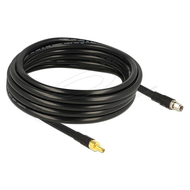 Cordon antenne RP-SMA mâle/femelle faible perte 5m