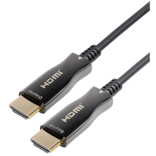 Cordon HDMI 2.0 M/M Optique (AOC) 4K@60Hz unidirectionnel 100m