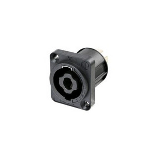 NL4MPXX-UC Embase speakon 4 pts avec cosses Faston 6.35mm