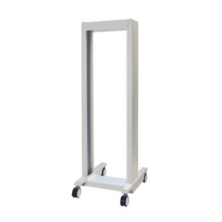Bâti mobile Labrack 19" hauteur utile 36U charge 200kg RAL7035