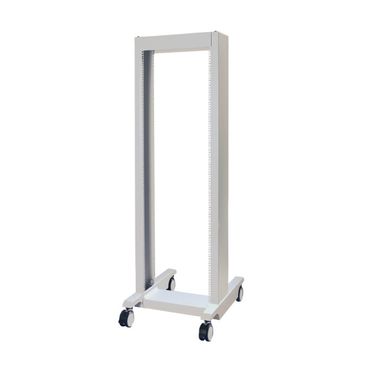 Bâti mobile Labrack 19" hauteur utile 36U charge 200kg RAL7035
