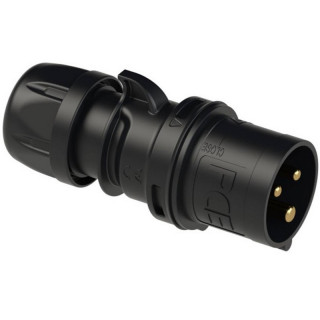 Fiche mâle CEE17 2P+T 16A 250V IP44
