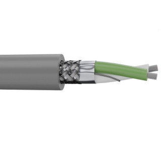 1XDMX512G Câble lumière DMX 1x2x0.34mm² PVC gris Ø 5,80mm (mini 50m)
