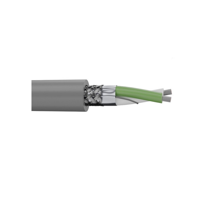 1XDMX512G Câble lumière DMX 1x2x0.34mm² PVC gris Ø 5,80mm (mini 50m)