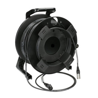 Cordon micro 1 paire 0.22mm² XLR 3 points M/F 50m sur GT235RM