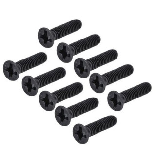Vis M3x12 à tête cruciforme noire