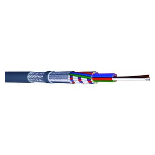 MCP5 Câble 5x2x0.22mm² blindage général PVC gris Ø 7,9mm (mini 20m)