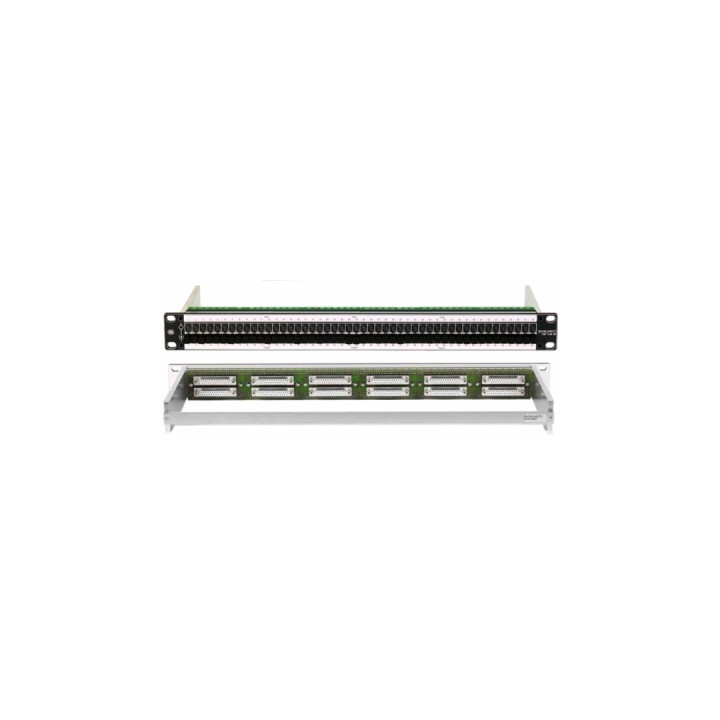 Panneau de brassage audio 19" 1U CSF1x48 AV 3/1 D25 T FF