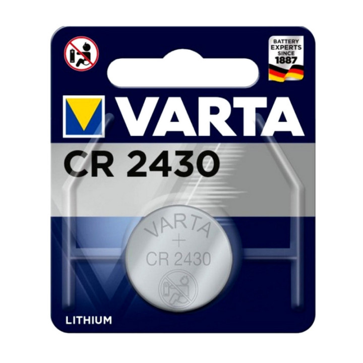 Pile lithium Varta CR2430 3V - blister de 1