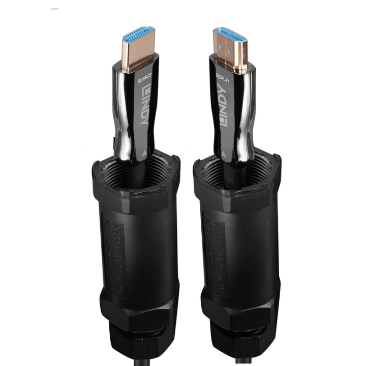 Cordon HDMI Lindy blindé 8K60 Fibre Optique Hybride 