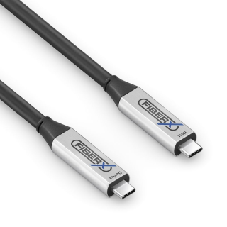 Cordon fibre optique Fibre 3.2 Gen1x1 USB-C vers USB-C AOC -15 m