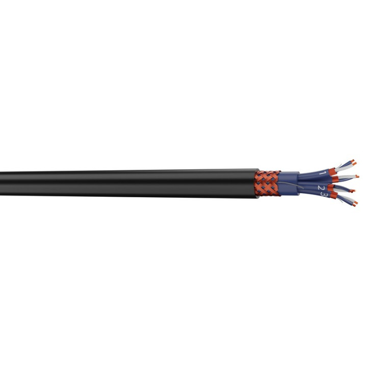 DIGIB4LSZH 4 paires audio numérique 4x2x0.22mm² LSZH noir (mini 30m)