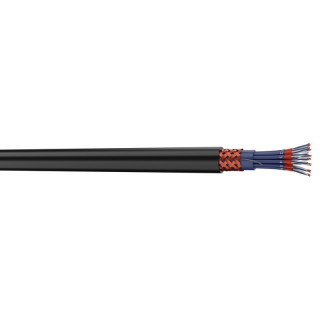 DIGIB16LSZH 16 paires audio numérique 16x2x0.22mm² LSZH noir(mini10m)