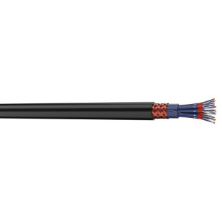 DIGIB12LSZH 12 paires audio numérique 12x2x0.22mm² LSZH noir(mini30m)