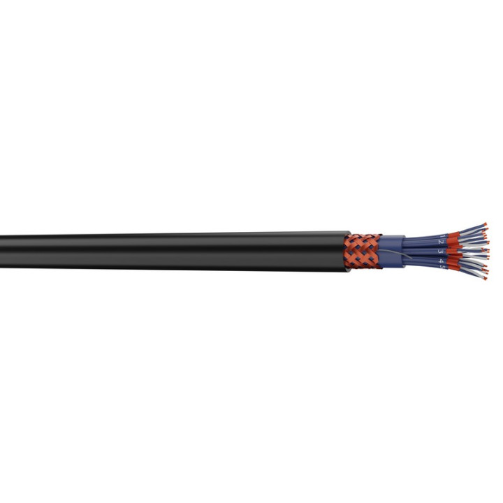 DIGIB12LSZH 12 paires audio numérique 12x2x0.22mm² LSZH noir(mini30m)