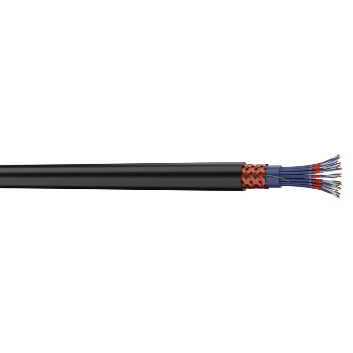 DIGIB24LSZH 24 paires audio numérique 24x2x0.22mm² LSZH noir(mini20m)