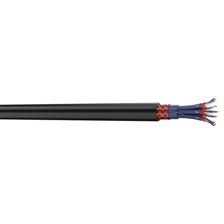 DIGIB8LSZH 8 paires audio numérique 8x2x0.22mm² LSZH noir (mini 30m)