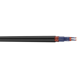 DIGIB2LSZH 2 paires audio numérique 2x2x0.22mm² LSZH noir (mini 30m)