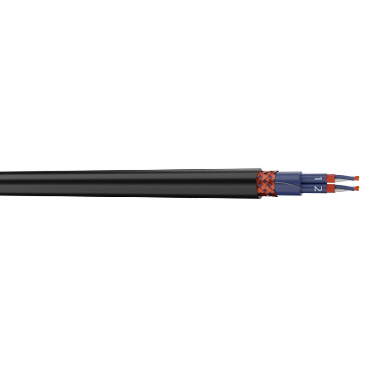 DIGIB2LSZH 2 paires audio numérique 2x2x0.22mm² LSZH noir (mini 30m)