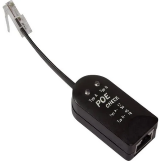 Testeur d'alimentation PoE sur réseau RJ45