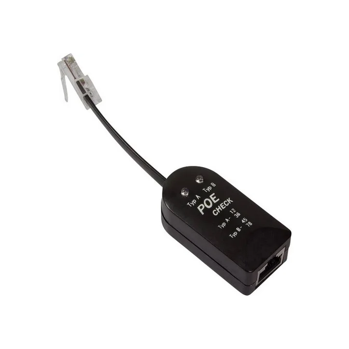 Testeur d'alimentation PoE sur réseau RJ45