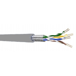 UC400S27 Câble souple cat.6 U/FTP 400MHz LSZH gris