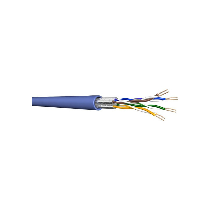 UC500S27 Câble souple cat.6a 4P U/FTP 100 Ohms 500MHz LSZH gris