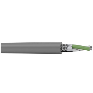 1XDMX512G Câble lumière DMX 1x2x0.34mm² PVC gris Ø 5,80mm (mini 50m)