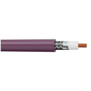 UHD0628LSZH Câble vidéo 12G 10m LSZH violet Ø 4.60mm (mini 50m)