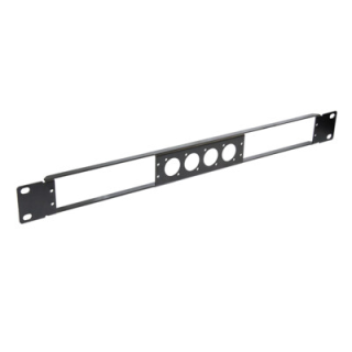 NRP1RU-2A Panneau 19" pour fixation de 2 adaptateurs dante NA2IO-DL
