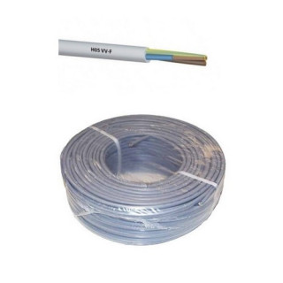 Câble d'alimentation harmonisé H05VV-F 3G2,5mm² gris (couronne 50m)