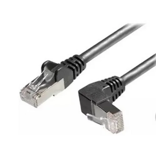 Cordon RJ45 cat.6a S/FTP coudé