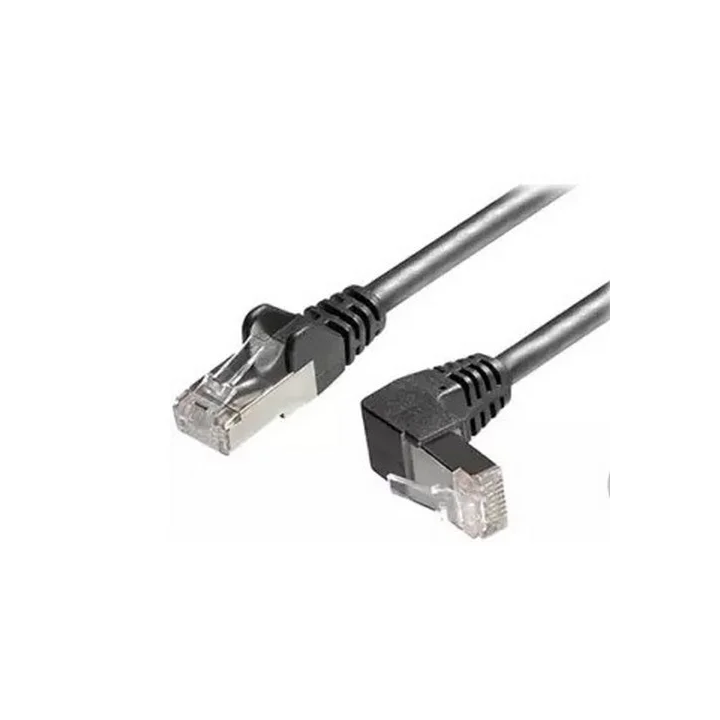 Cordon RJ45 cat.6a S/FTP coudé