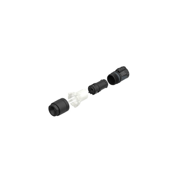 NAC3F-TRUE1-S Fiche powerCON TRUE1 femelle étanche IP65 Ø 6-12mm
