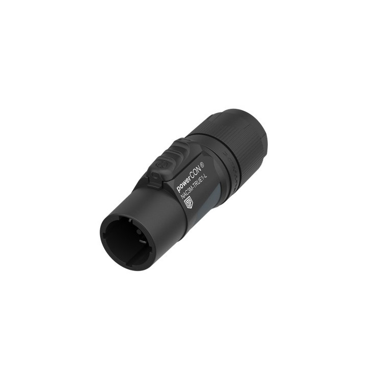 NAC3M-TRUE1-L Fiche powerCON TRUE1 mâle étanche IP65 Ø 10-16mm