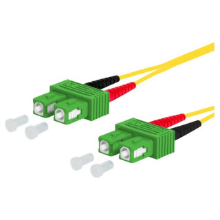 Jarretière optique duplex monomode OS2 SC-APC/SC-APC 5m